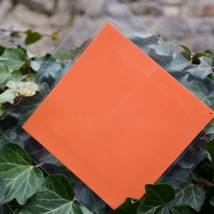 Orange Energieplatte zur Energetisierung von Wasser, Lebensmitteln und Medikamenten
